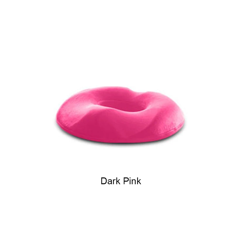 Dark Pink Новинка, массажное кресло с защитой от геморроя, подушка для сидения бедра, пуш-ап, для йоги, ортопедическая комфортная подушка из пены, подушка для сидения автомобиля, офиса - Цвет: Dark Pink