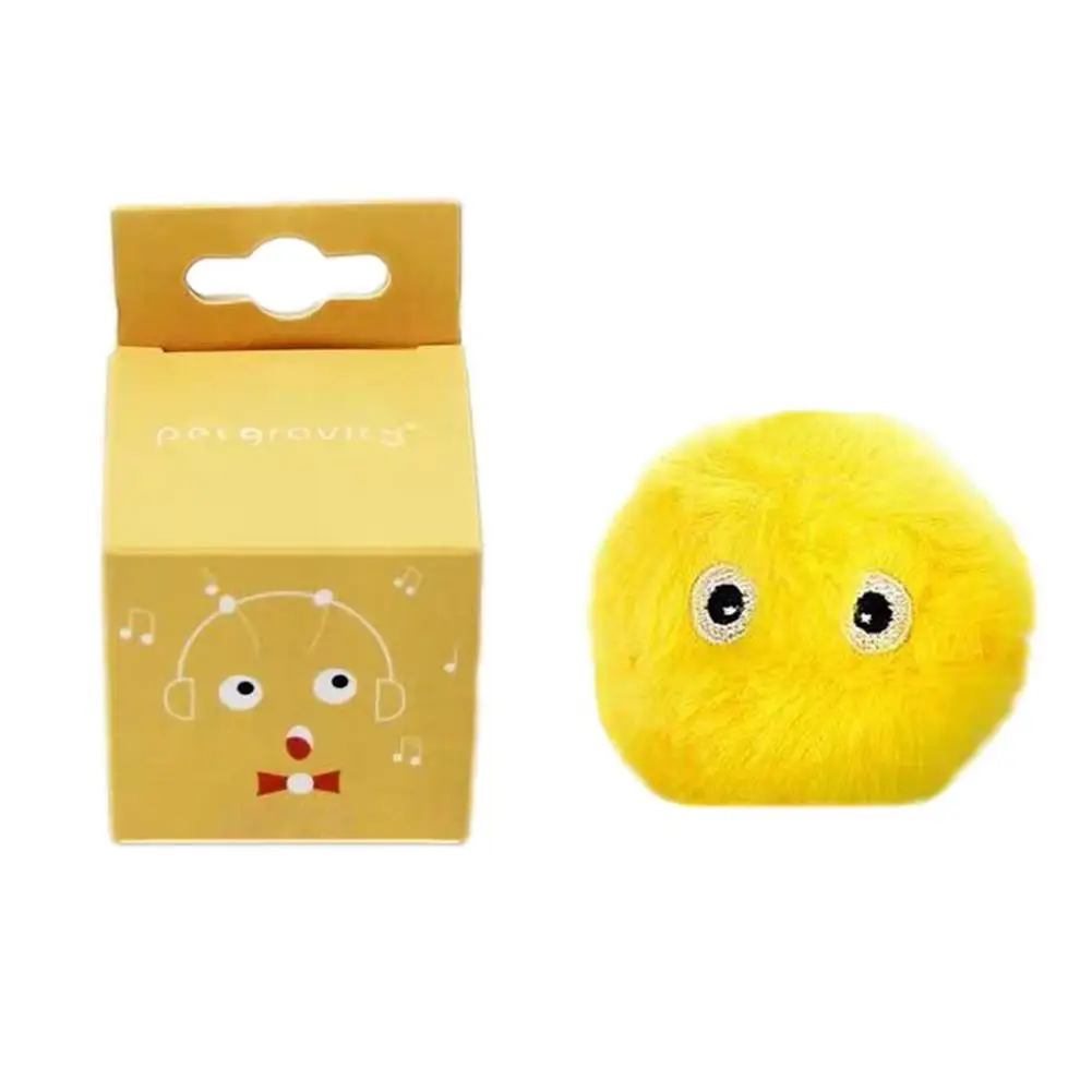 

Пушистая интерактивная игрушка для кошек, мягкие плюшевые игрушки для домашних кошек, веселая игрушка С Кошачьей Мятой с 3 различными звука...