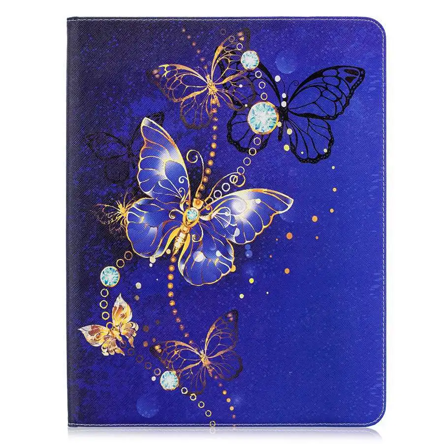 ZD 3D картина PU кожаный чехол для samsung Tab S4 10,5 дюймов SM-T830 T835 подставка для Tab S4 10,5 дюймов чехол для планшета+ пленка+ ручка - Цвет: ZD