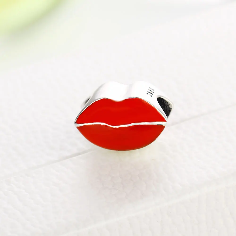 Бусина шарм сделай сам из серебра 2021 пробы с красной эмалью|charm beads|original pandoraoriginal
