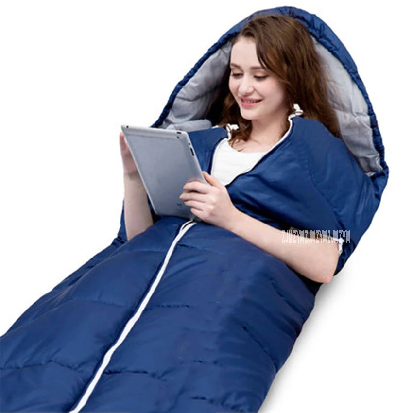 SD 0006 Сверхлегкий хлопковый спальный мешок для кемпинга зимний осенний конверт с