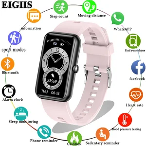 EIGIIS Sports Women Smart Watch For Huawei Smart Bracelet Exercise Men Heart Rate Waterproof Blood Oxygen Ladies Smartwatch
