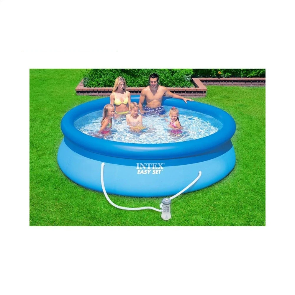 Бассейн надувной INTEX Easy Set 28132 366x76 см 5621 л + насос с фильтром | Спорт и развлечения