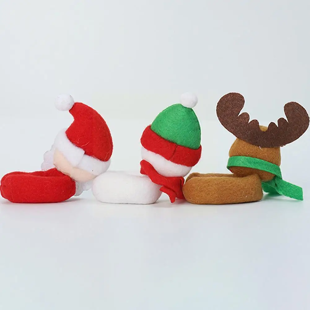 

Аксессуары для украшения стола, снеговика, лося, Санта-Клауса