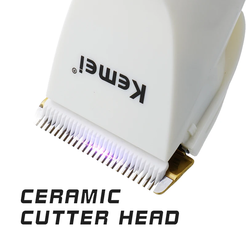 Kemei триммер аккумуляторная машинка для стрижки волос Регулируемый бытовой салон