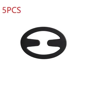 slip set 5 шт./партия, пластиковый нескользящий бюстгальтер на бретельках, Женская эластичная бретелька бюстгальтера, Нескользящие аксессуары, противоскользящая пряжка - Цвет: slip set