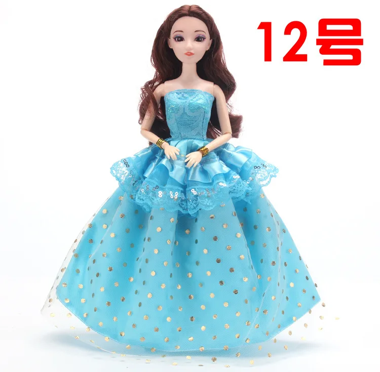 Кукла Одежда Аксессуары для детской куклы 30 см Bjd Кукла одежда свадебное платье ручной работы Принцесса Вечерние платья юбка подарки для девочки DIY игрушка носки для девочек гольфы для девочек куклы лол мешок для об