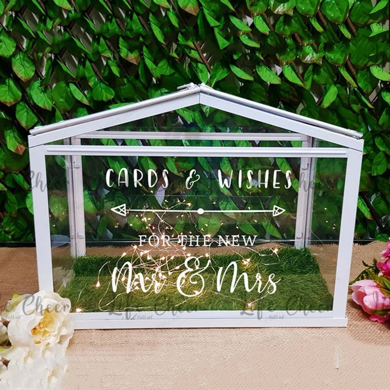 Наклейка на стену с картами и желаниями Виниловая наклейка для свадебной