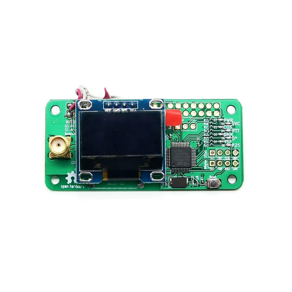 TZT MMDVM модуль точки доступа с OLED и чехол антенны Поддержка P25 DMR YSF для Raspberry pi Walkie