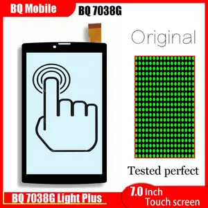 Сенсорный экран 7 дюймов для BQ Mobile BQ-7038G Light Plus BQ 7038G, замена сенсорной панели для планшета, дигитайзера, стеклянного датчика