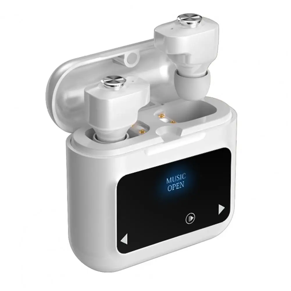 

Беспроводные наушники-вкладыши Hi-Fi, портативные, Bluetooth 5,0, MP3-плеер, поддержка TF-карты, сенсорное управление для спорта N18