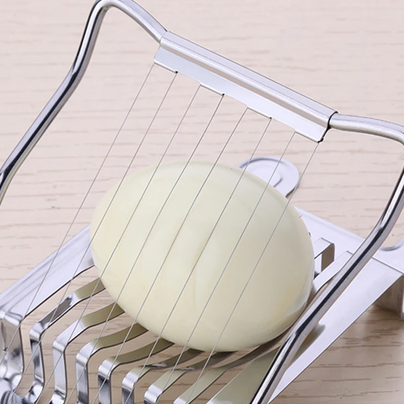 

Stainless Steel Egg Cutter Home Kitchen Tool Gadgets Accessories Multi Petal Divider Japanese Kitchen Utensils Egg Split Slicer
