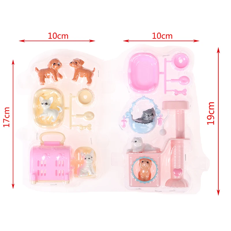 Супермилый кукольный домик для домашних животных кошек и собак аксессуары