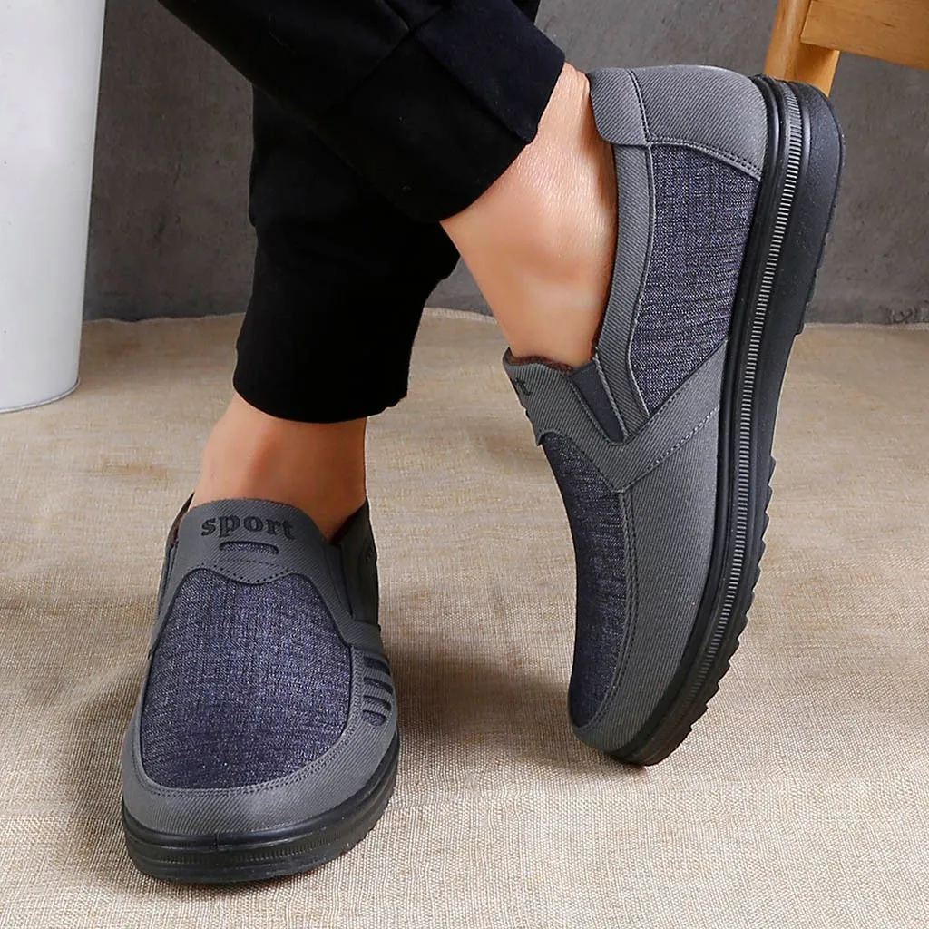 2019 New Arrival Spring Summer Comfortable Casual Shoes Mens For Men Comfort Brand Fashion Flat Loafers Shoe 9.26 | Обувь