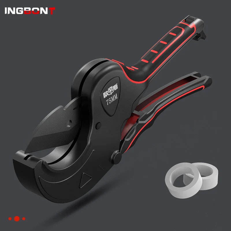 Ножницы с храповым механизмом для резки труб из ПВХ/полипропилена/полиэтилена 42