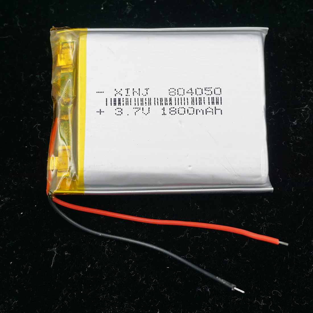 

XINJ 10pcs 3.7V 1800mAh Polymer Battery Lipo Cell 804050 For GPS Sat Nav DIY Camera E-Book Phone PSP PS4 TV Box PAD