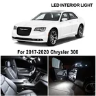 13 шт. Canbus белые Автомобильные светодиодные лампы внутренняя карта купольный светильник для чтения Багажника Грузовой комплект для Chrysler 300 2017 2018 2019 2020