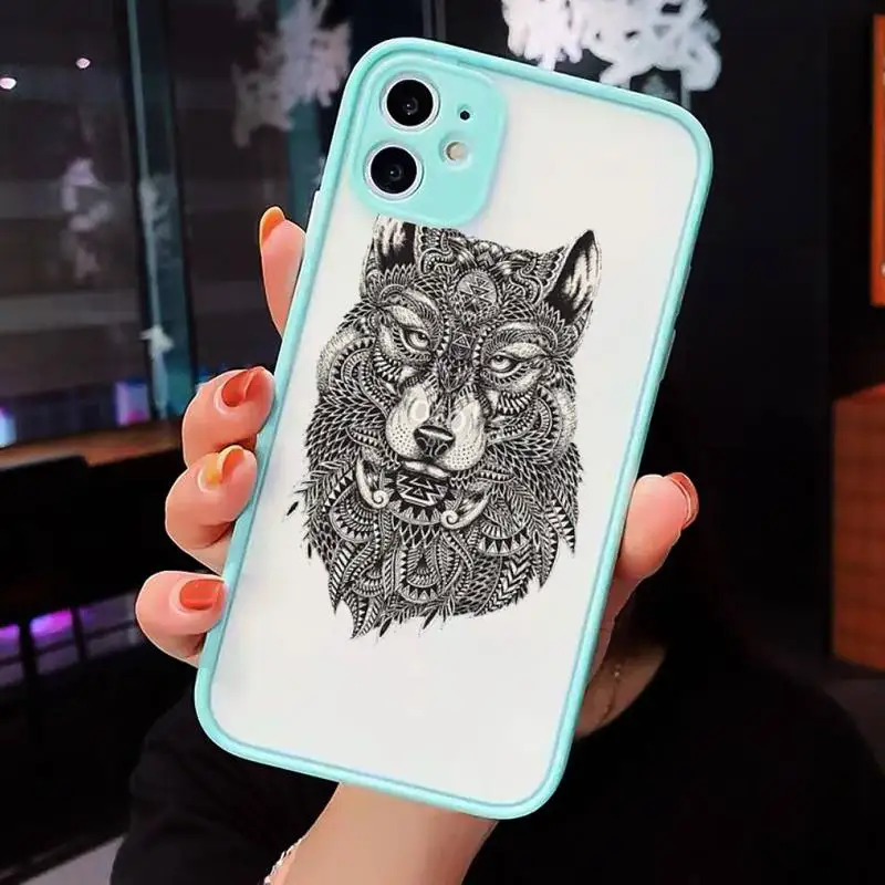 

ttem de Animal elefante luxury funda Phone Cases shell matte transparent For iphone 7 8 11 12 plus mini x xs xr pro max cover