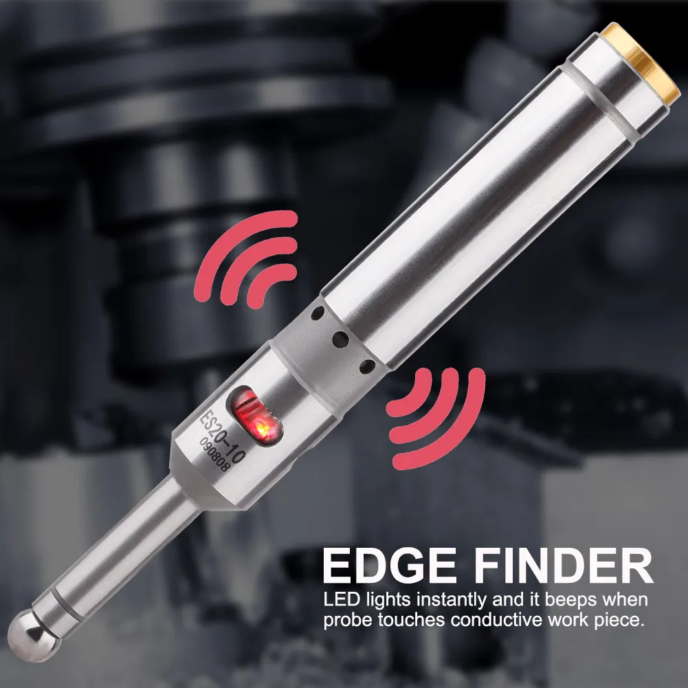 

Precision Electronic Optical Edge Finder LED Beep Touch Point Sensor Electronic Edge Finder For CNC Machine Milling Tools