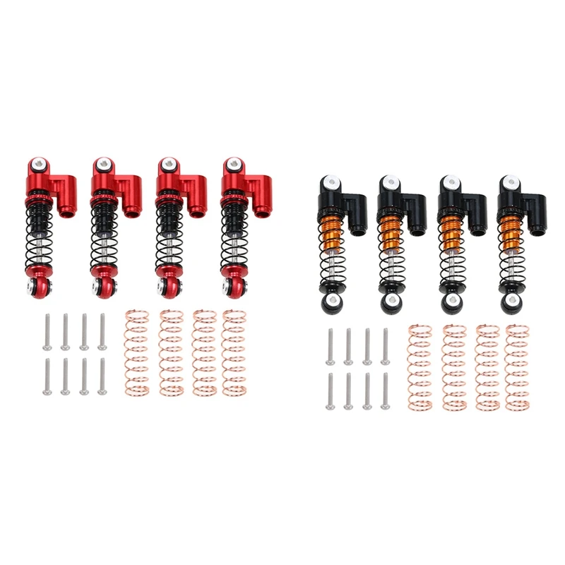 

Для осевой SCX24 90081 1/24 RC автомобиль гусеничные металлические регулируемые амортизаторы демпфер комплект обновления Запчасти аксессуары