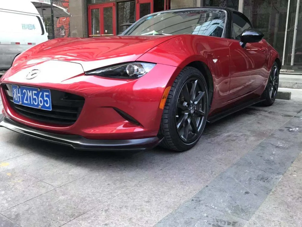 Для Mazda MX5 ND5RC родстер Miata RB стиль стекло волокно Передняя уплотнительная прокладка