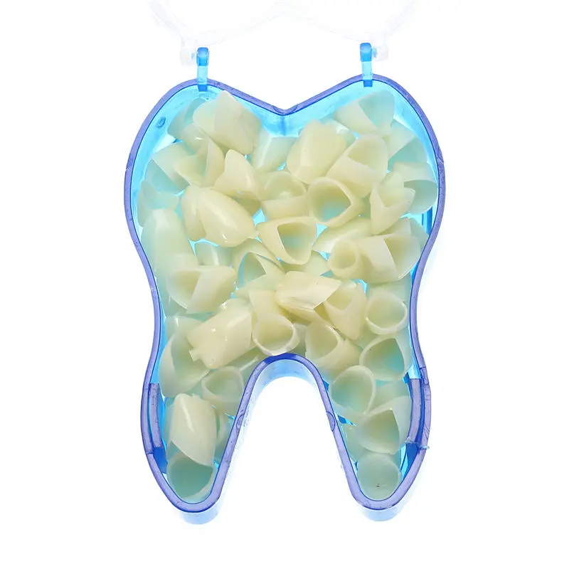 anterior teeth 50 шт./кор. временный Корона Anteriors спереди молярная задней зубом Цвет отбеливание зубов стоматологические материалы стоматологическое оборудование - Цвет: anterior teeth