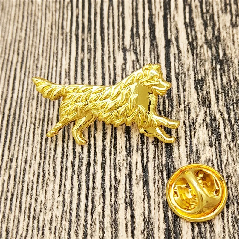 Прямая поставка модный Австралийский шейкер булавки для воротника животные