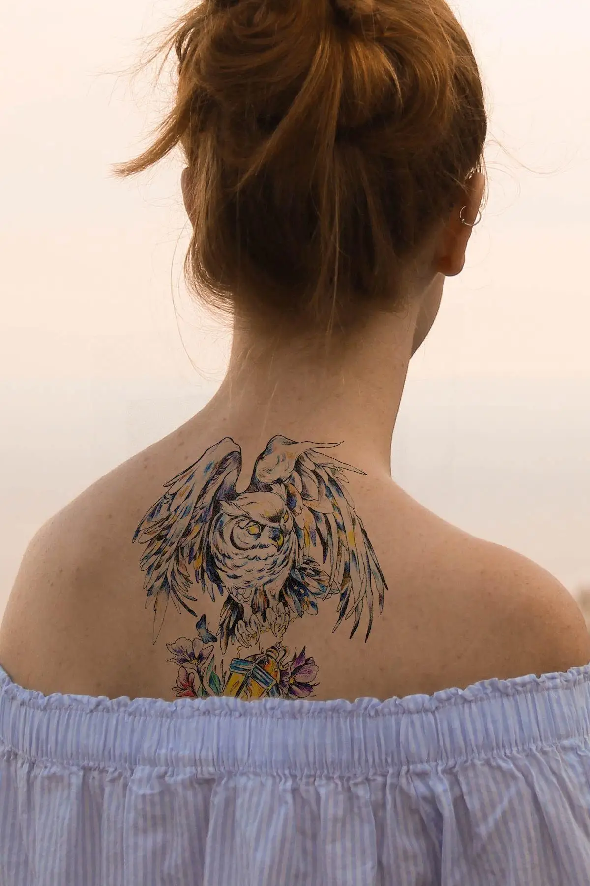 

Temporary Owl And Lantern Tattoo Tattoo