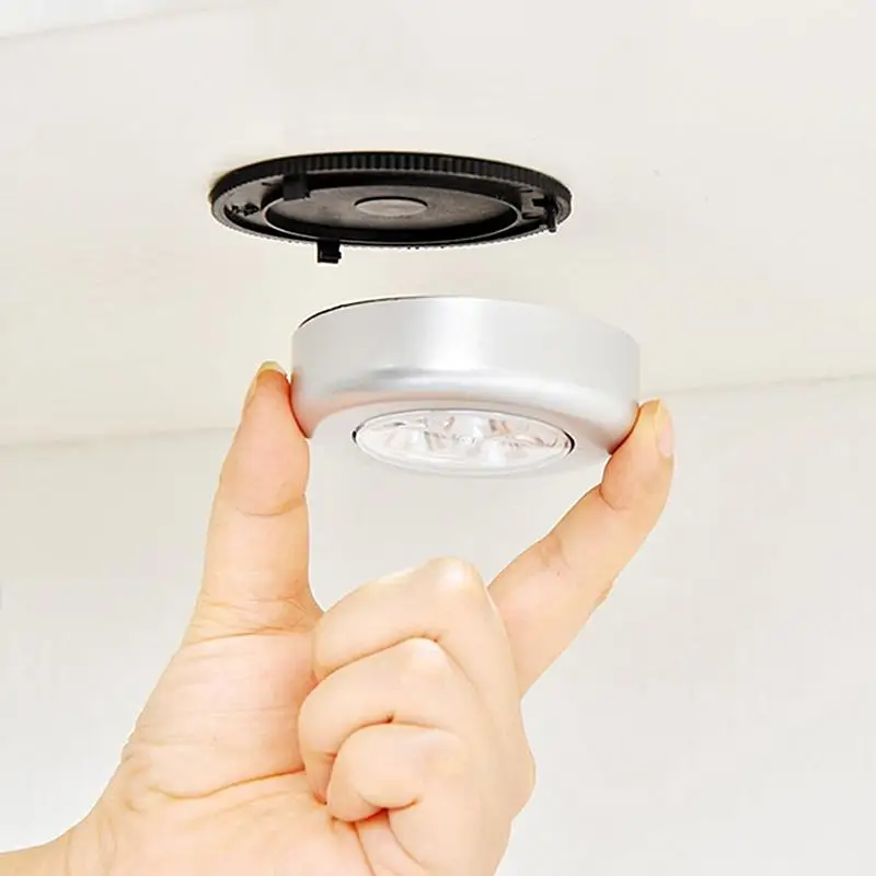 Wireless Luminaire Night Light Powered Touch Control Led Lamp Ceiling Closets Cabinets Energy Saving Car Wall | Лампы и освещение