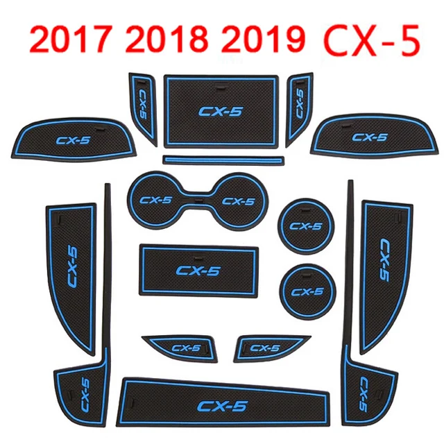 Авто для Mazda CX 5 CX5 2017 2018 2019 ворота Слот прокладка резиновая дверной коврик