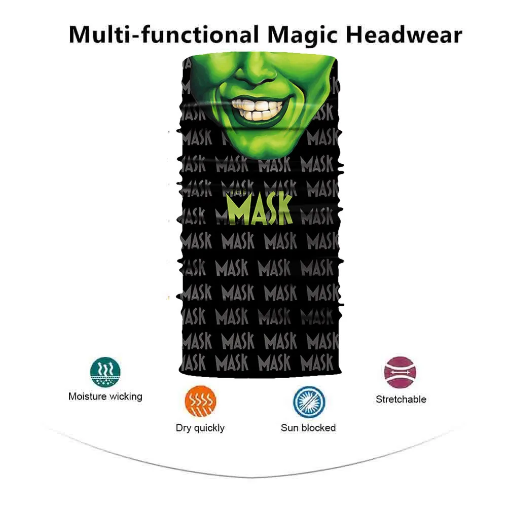 Вечерние Маски-призрака на Хэллоуин Балаклава для велоспорта мотоцикла шеи