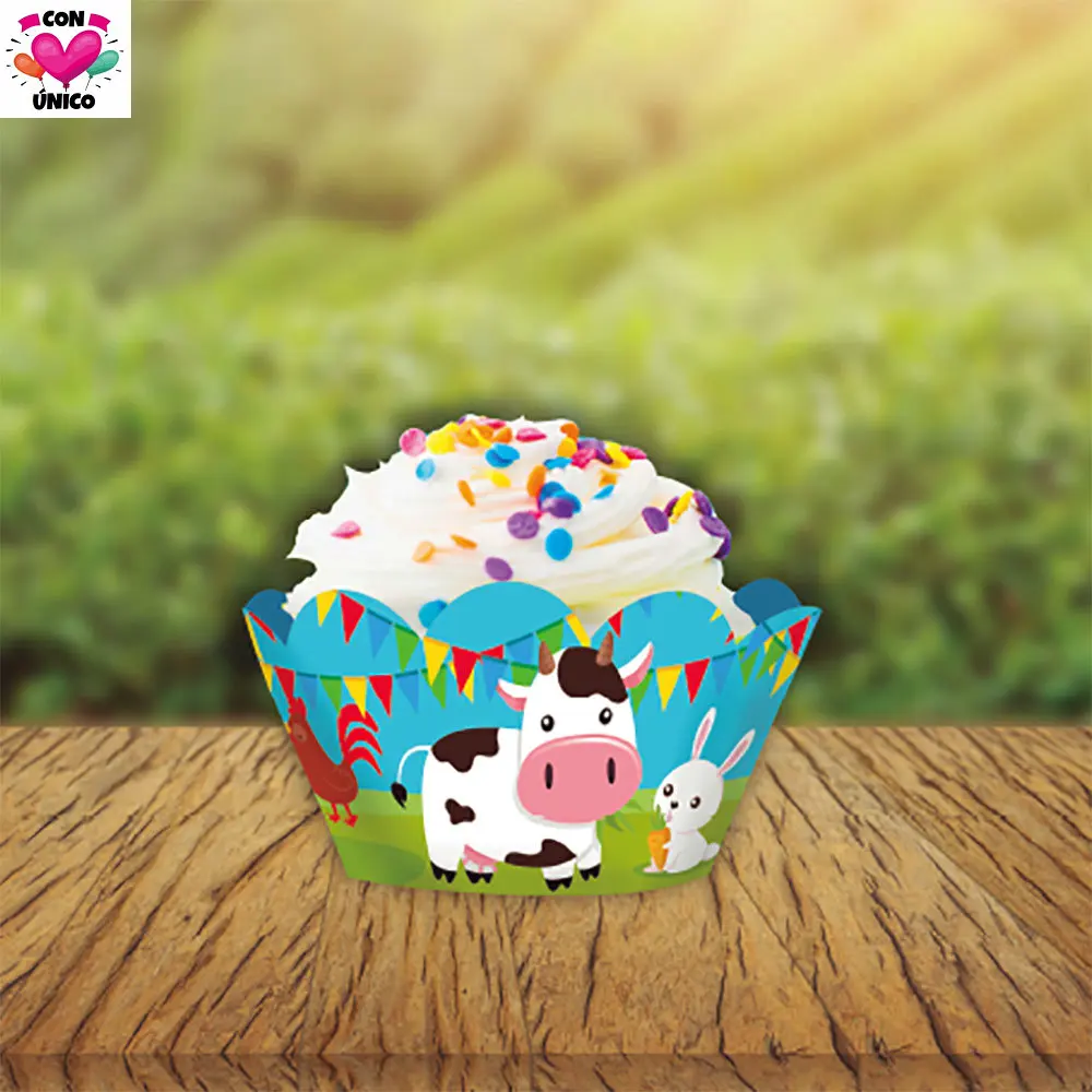 Conunico принадлежности для вечерние с животными столовая посуда семейный набор дня