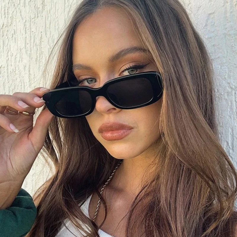 Ретро квадратные очки женские 2020 сексуальные леопардовые маленькие