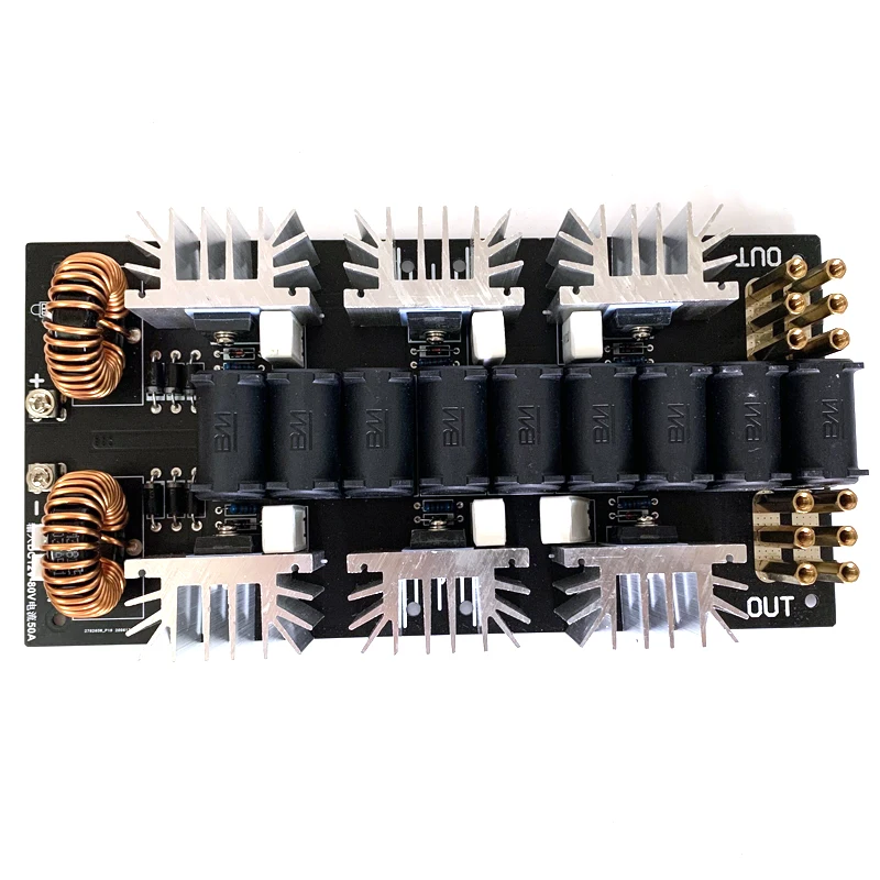 

Upgraded version 3000W 50A induction heating kit ZVS kit without taps Jacob drive high pressure package Tesla drive 6 tubes