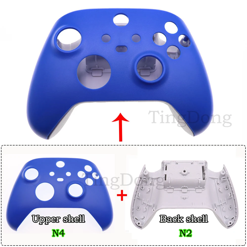 Запасная Передняя и задняя крышка корпуса для X-box Xbox серии S / X контроллера |