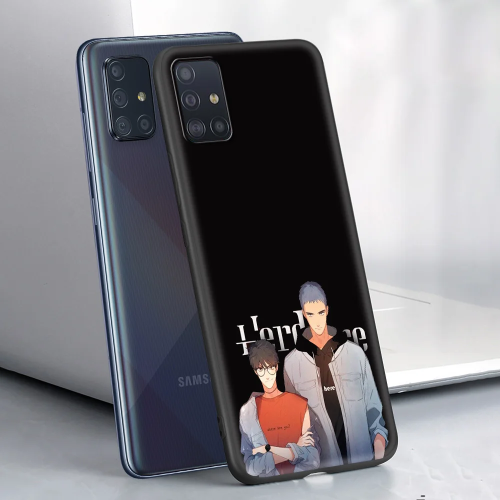 

Here U Are Phone Case for Samsung Galaxy A51 A50 A71 A21s A10 A70 A30 A20e A40 A20s A10s Soft TPU Cover Funda