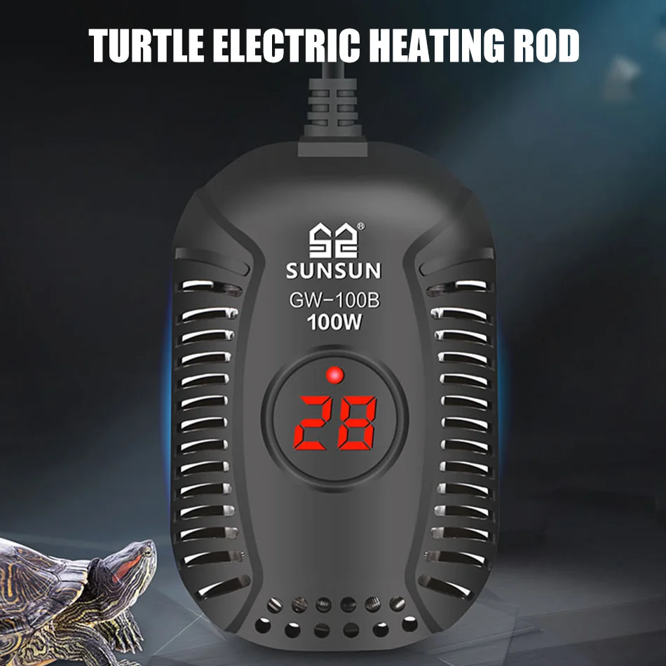 

Turtle Heating Rod Tank Low Water Level Small Automatic Constant Temperature Winterizer Thermostat