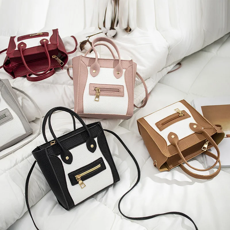 

Fashion Smiling Face Bag Handbag New Mobile Phone Change Square Sling Bag Messenger Bag