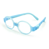 children optical glasses size 38 with nose pad no screw bendable kids frame teens tr90 silicone safety flexible