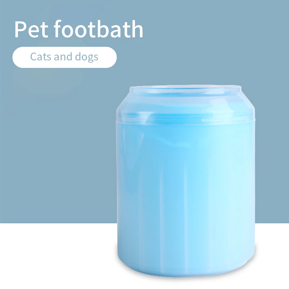 

Silicone Pet Dog And Cat Foot Washing Cup Dog Paw Washing Artifact Multi-Color Optional Environmental Protection Practical