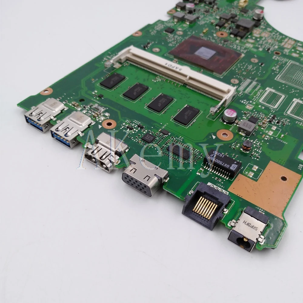 x555qg motherboard for asusx555qa x555ba x555q x555b laptop motherboard x555ba mainboard test ok a9 9420 8gb ram free global shipping