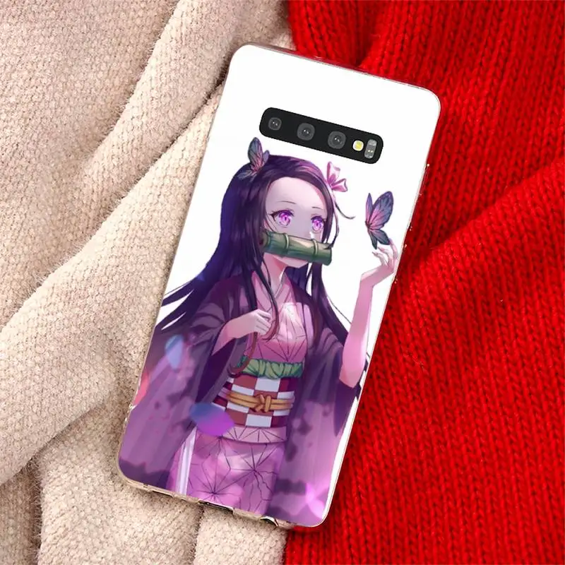 

Kimetsu Yaiba Demon Slayer Phone Case Transparent for Samsung A71 S9 10 20 HUAWEI p30 40 honor 10i 8x xiaomi note 8 Pro 10t 11