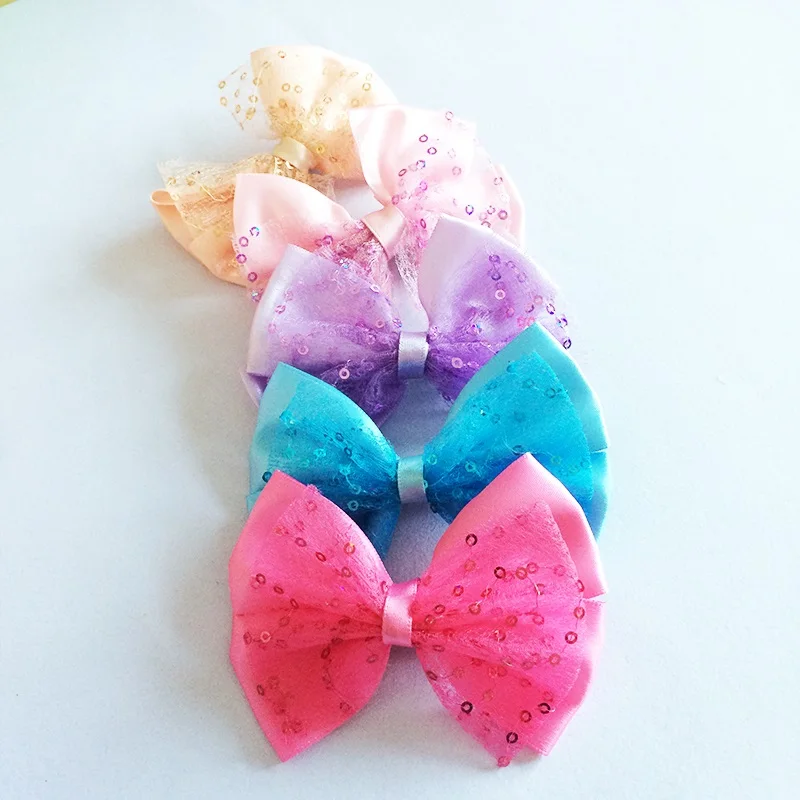 1 шт./партия новейшие Элегантные Заколки для волос в виде банта милые однотонные