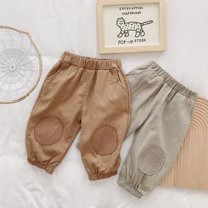 MILANCEL, новинка весны 2021, детская одежда, корейские повседневные свободные однотонные брюки