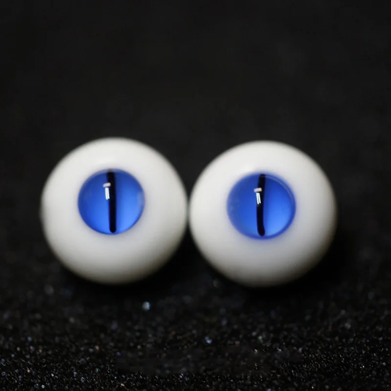 

Eyes Ball 14mm/16mm Glass Eyes for 1/3 1/4 BJD Dolls Accessories