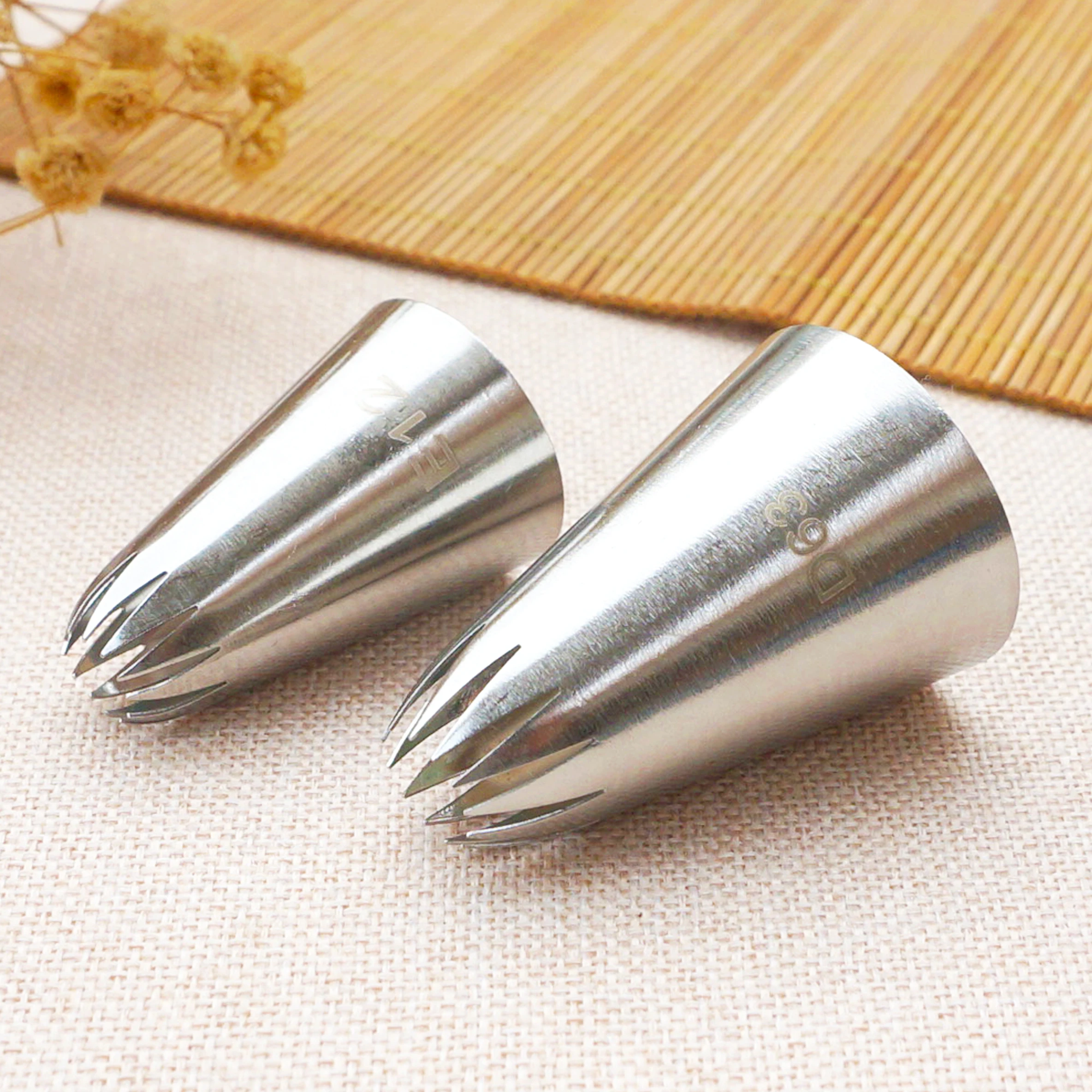D63 E12 Piping Nozzle Cake Decorating Icing Tips Stainless Steel Tube Baking & Pastry Tools Bakeware | Дом и сад