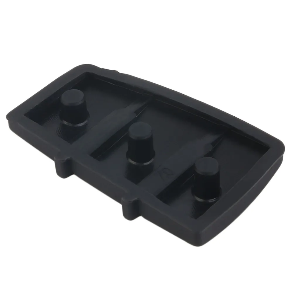 

New Hot Repair 1 pcs Remote Key FOB 3 Button Rubber Pad Replacement Fits for A3 A4 A6