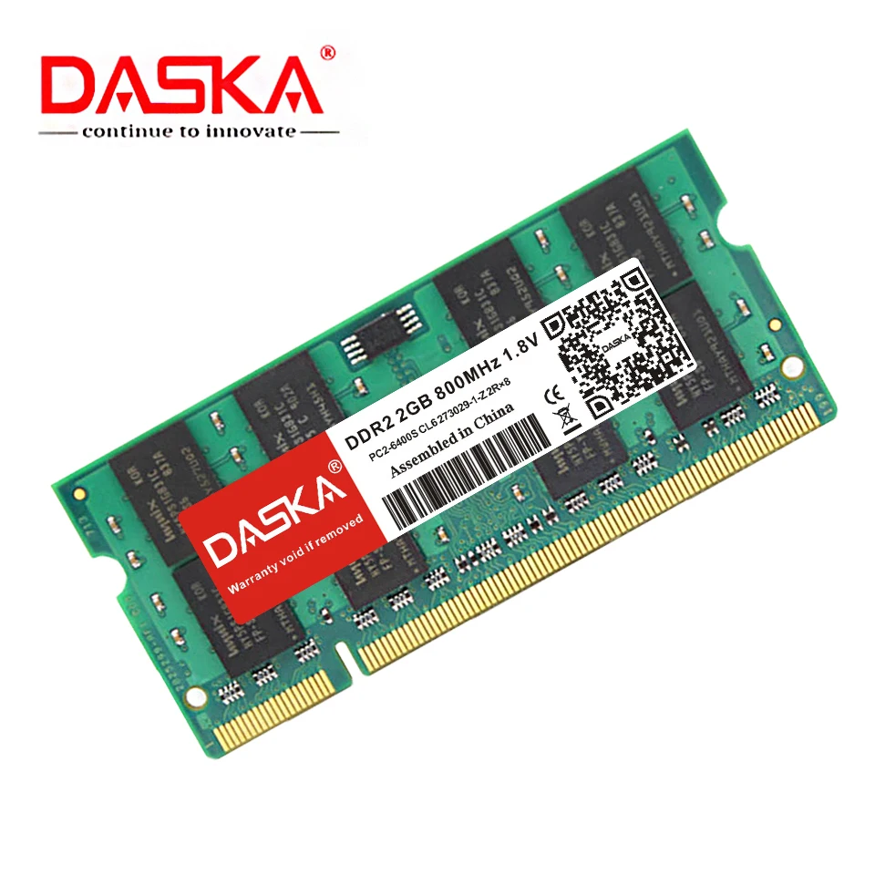 Оперативная память DASKA ddr2 для ноутбука 2 ГБ 4 Гб sodimm|Оперативная память| |
