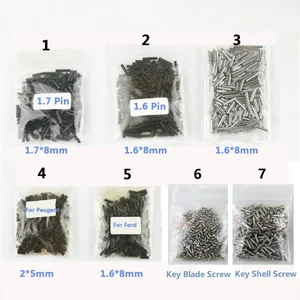 1,6 мм 1,7 мм автомобиль флип ключ крепежный болт складной дистанционный ключ крепежный винт удерживающего стержня автоматическое полотно ключа фиксирующий разъем
