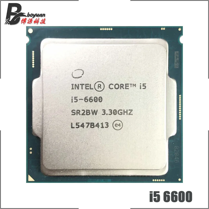 Процессор Intel Core 6600 i5 1151 3 ГГц SR2BW/SR2L5 четырехъядерный процессор с четырехъядерным